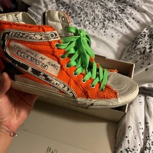 Golden Goose Slide Classice sneaker - made to look worn